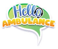 Hello Ambulance Logo